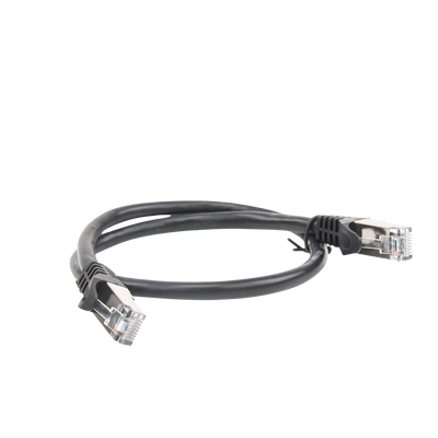 Cable de parcheo FTP Cat6 - 0.5 m - negro Cable de parcheo FTP Cat6 - 0.5 m - negro