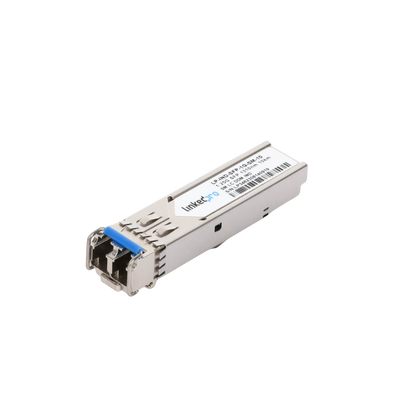 Transceptor Óptico Industrial SFP (Mini-Gbic) / Monomodo 1310 nm / 1.25 Gbps / 1000BASE-LX / Conectores LC/UPC Dúplex / DDM / Hasta 10 km Transceptor Óptico Industrial SFP (Mini-Gbic) / Monomodo 1310 nm / 1.25 Gbps / 1000BASE-LX / Conectores LC/UPC Dúplex / DDM / Hasta 10 km