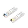 Transceptores Ópticos Industriales Bidireccionales SFP (Mini-Gbic) / Monomodo 1310 & 1550 nm / 1.25 Gbps / 1000BASE-BX / Conector LC/UPC Simplex / DDM / Hasta 20 km / 2 Piezas Transceptores Ópticos Industriales Bidireccionales SFP (Mini-Gbic) / Monomodo 1310 & 1550 nm / 1.25 Gbps / 1000BASE-BX / Conector LC/UPC Simplex / DDM / Hasta 20 km / 2 Piezas
