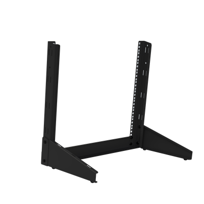 Rack de 19", 9 UR, Para Uso en Mesa. Ideal para Instalaciones, Temporales / Pruebas / Exhibición