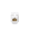 Módulo Jack Keystone Cat5e con terminación 110 (Punchdown) para faceplate - Color Blanco Módulo Jack Keystone Cat5e con terminación 110 (Punchdown) para faceplate - Color Blanco