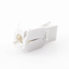 Módulo Jack Keystone Cat5e (toolless), con terminación en ángulo 180 º Color Blanco, Compatible con Faceplate y Patchpanel Linkedpro