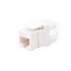Módulo Jack Keystone Cat5e con terminación en ángulo 180 º Color Blanco Módulo Jack Keystone Cat5e con terminación en ángulo 180 º Color Blanco