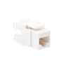 Módulo Jack Keystone Cat5e con terminación en ángulo 180 º Color Blanco Módulo Jack Keystone Cat5e con terminación en ángulo 180 º Color Blanco