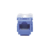 Módulo Jack 110 Cat6, Keystone para faceplate - Color Azul Módulo Jack 110 Cat6, Keystone para faceplate - Color Azul