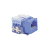 Módulo Jack 110 Cat6, Keystone para faceplate - Color Azul Módulo Jack 110 Cat6, Keystone para faceplate - Color Azul