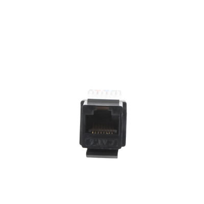 Módulo Jack Cat6 sin herramienta (toolless) keystone - Color Negro