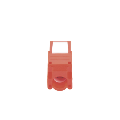 Módulo Jack Keystone Cat6 (toolless), con terminación en ángulo 180 º Color Rojo, Compatible con Faceplate y Patchpanel Linkedpro Módulo Jack Keystone Cat6 (toolless), con terminación en ángulo 180 º Color Rojo, Compatible con Faceplate y Patchpanel Linkedpro