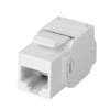Módulo Jack Keystone Cat6 (toolless), con terminación en ángulo 180 º Color Blanco, Compatible con Faceplate y Patchpanel Linkedpro Módulo Jack Keystone Cat6 (toolless), con terminación en ángulo 180 º Color Blanco, Compatible con Faceplate y Patchpanel Linkedpro