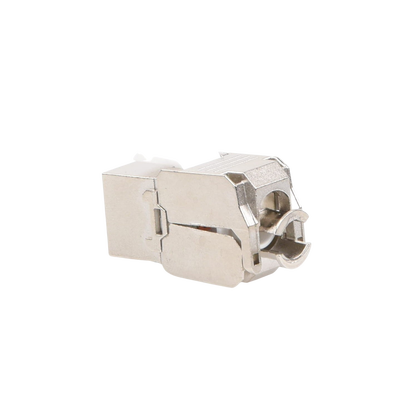 Módulo Jack Keystone Cat6A Blindado (STP) sin herramienta (toolless) para faceplate Módulo Jack Keystone Cat6A Blindado (STP) sin herramienta (toolless) para faceplate
