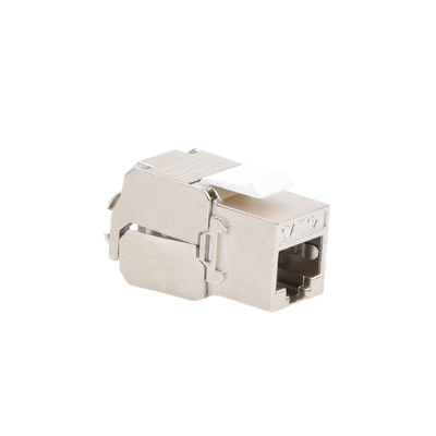 Módulo Jack Keystone Cat6A Blindado (STP) sin herramienta (toolless) para faceplate Módulo Jack Keystone Cat6A Blindado (STP) sin herramienta (toolless) para faceplate