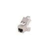 Módulo Jack Keystone Cat6A Blindado (STP) sin herramienta (toolless) para faceplate Módulo Jack Keystone Cat6A Blindado (STP) sin herramienta (toolless) para faceplate
