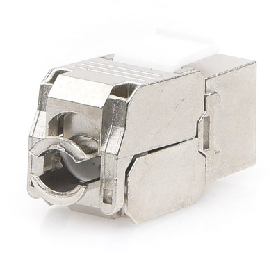 Módulo Jack Keystone Cat6 Blindado (STP) sin herramienta (toolless) Módulo Jack Keystone Cat6 Blindado (STP) sin herramienta (toolless)