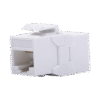 Acoplador UTP Cat6A hembra RJ45 a RJ45 hembra Color Blanco