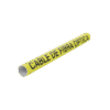Marcador de Fibra Óptica Color Amarillo, Diámetro de Aplicación de 6.4 a 12.5 mm