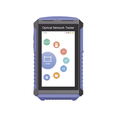 Mini OTDR Touch para pruebas en enlaces fibra Óptica Activos (Prueba de Fibra Viva) / Longitud de Onda en 1625nm / Integra Función OPM / Integra Función VFL 5mW / Mapeo de Cables RJ45 / Recargable / Distancia de prueba hasta 100 km Mini OTDR Touch para pruebas en enlaces fibra Óptica Activos (Prueba de Fibra Viva) / Longitud de Onda en 1625nm / Integra Función OPM / Integra Función VFL 5mW / Mapeo de Cables RJ45 / Recargable / Distancia de prueba hasta 100 km