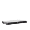 Distribuidor de fibra óptica vacio 19in, Acepta 4 placas Acopladoras de Linkedpro, hasta 24 fibras, 1UR, Incluye charola de empalme