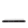 Distribuidor de fibra óptica vacio 19in, Acepta 4 placas Acopladoras de Linkedpro, hasta 24 fibras, 1UR, Incluye charola de empalme
