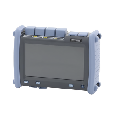 OTDR PRO de Alto Rendimiento para Enlaces de Fibra Óptica Monomodo / Pruebas en Fibra Óptica Viva / Longitudes de onda: 1310nm, 1550nm y 1625nm / Zona Muerta por Evento de 0.8 Metros / VFL 5mW / Distancia de prueba de hasta 420 km OTDR PRO de Alto Rendimiento para Enlaces de Fibra Óptica Monomodo / Pruebas en Fibra Óptica Viva / Longitudes de onda: 1310nm, 1550nm y 1625nm / Zona Muerta por Evento de 0.8 Metros / VFL 5mW / Distancia de prueba de hasta 420 km