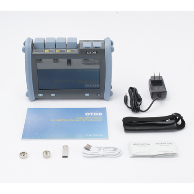 OTDR PRO de Alto Rendimiento para Enlaces de Fibra Óptica Monomodo / Pruebas en Fibra Óptica Viva / Longitudes de onda: 1310nm, 1550nm y 1625nm / Zona Muerta por Evento de 0.8 Metros / VFL 5mW / Distancia de prueba de hasta 420 km OTDR PRO de Alto Rendimiento para Enlaces de Fibra Óptica Monomodo / Pruebas en Fibra Óptica Viva / Longitudes de onda: 1310nm, 1550nm y 1625nm / Zona Muerta por Evento de 0.8 Metros / VFL 5mW / Distancia de prueba de hasta 420 km