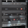 PDU para Distribución de Energía, Montaje en Rack, 11 salidas, Instalación Horizontal, de 19in, 1U, 15 Amp, 120 Vca, Con Indicador Led Y Display