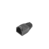 Bota Plástica para protección de Plug RJ45, Color Negro