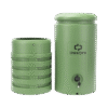 Pedestal para Cajas de Empalme de Fibra Óptica Cilíndrico Color Verde con Bracket Estandar (No incluye caja de empalme)