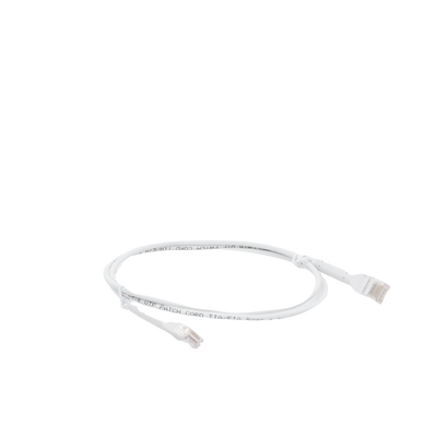 Mini Patch Cord Cat6 Ultra Slim 1 m Blanco – Ahorra Espacio sin Organizadores, con Bota Flexible Mini Patch Cord Cat6 Ultra Slim 1 m Blanco – Ahorra Espacio sin Organizadores, con Bota Flexible
