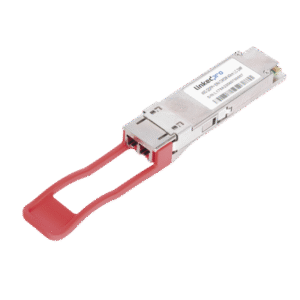 Transceptor Óptico QSFP+ (Mini-Gbic) / Monomodo 1310 nm / 40 Gbps / 40GBASE-ER4 /Conectores LC/UPC Dúplex / DDM / Hasta 40 km
