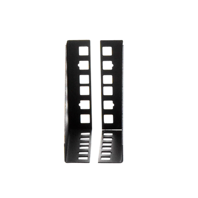 Par de Sujetadores para Instalación de Equipo Rackeable en Placa o Pared (hasta 2U), Puede soportar 10 Kg