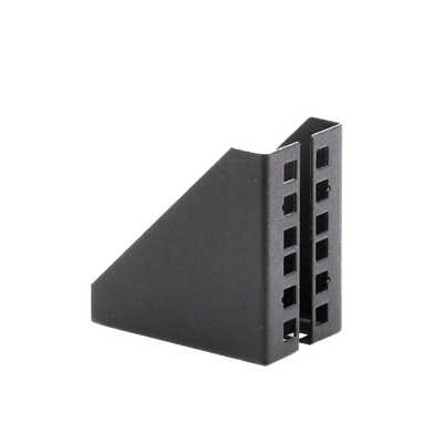 Par de Sujetadores para Instalación de Equipo Rackeable en Placa o Pared (hasta 2U), Puede soportar 10 Kg