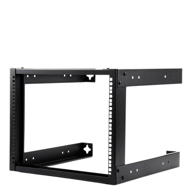 Rack Abierto de montaje en Pared, de 19in, 8 Unidades de rack
