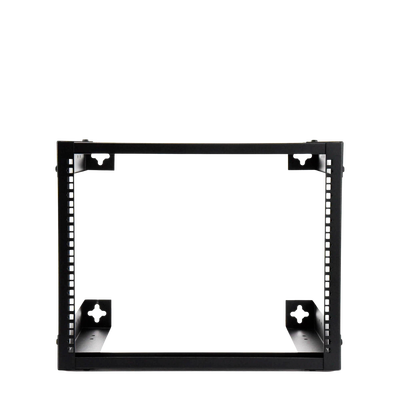 Rack Abierto de montaje en Pared, de 19in, 8 Unidades de rack