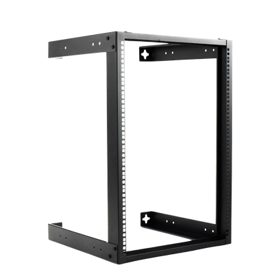 Rack Abierto de montaje en Pared, de 19in, 16 unidades de rack