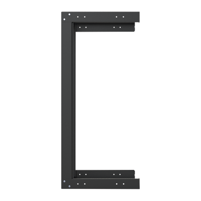 Rack Abierto de 19" para Montaje en Pared de 24 Unidades.