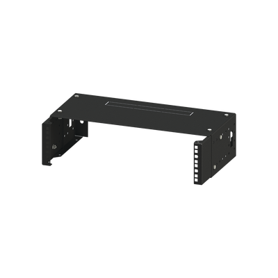 Rack Abierto de montaje en Pared, de 19in, Profundidad Ajustable (8" a 12") de 2.5 Unidades de rack, con Capacidad de Crecimiento. Rack Abierto de montaje en Pared, de 19in, Profundidad Ajustable (8" a 12") de 2.5 Unidades de rack, con Capacidad de Crecimiento.