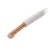 Carrete de 100 metros de Cable Tipo RG58AU, con Forro Blanco