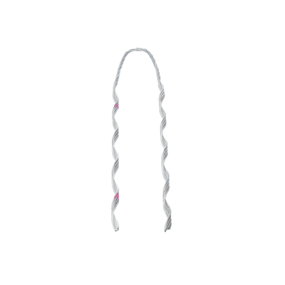 Remate Preformado de Acero Galvanizado para Fibra Mini-ADSS de 24 hilos, diámetros 7.5 - 8 mm