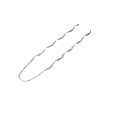 Remate Preformado de Acero Galvanizado para Fibra Mini-ADSS de 24 hilos, diámetros 7.5 - 8 mm