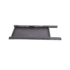 Charola Ventilada para Soportar Equipos en Rack, Profundidad Ajustable de 495 a 965 mm, 1U, Color Negro