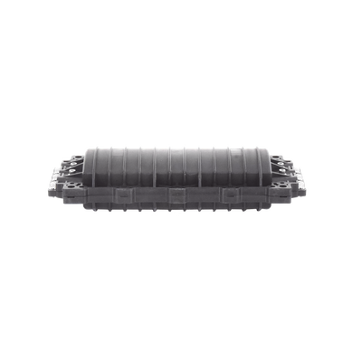 Caja de Distribución de Fibra Óptica Horizontal, hasta 96 empalmes, Exterior IP68, 3 Puertos de entrada y Salida