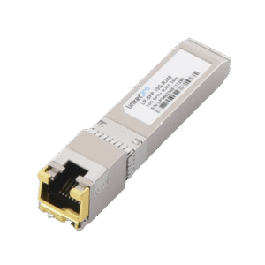 Transceptor Óptico SFP+ a RJ45 /10 Gbps / Conector RJ45 / 10GBASE-T / Distancia de hasta 30 m. Transceptor Óptico SFP+ a RJ45 /10 Gbps / Conector RJ45 / 10GBASE-T / Distancia de hasta 30 m.