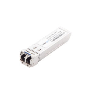 Transceptor Óptico SFP+ (Mini-Gbic) / Monomodo 1310 nm / 10 Gbps / 10GBASE / Conectores LC/UPC Dúplex / DDM / Hasta 3 km
