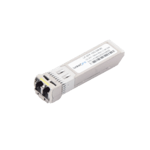 Transceptor Óptico SFP+ (Mini-Gbic) / Monomodo 1550 nm / 10 Gbps / 10GBASE-ZR / Conectores LC/UPC Dúplex / DDM / Hasta 80 km