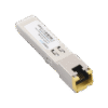 Transceptor Óptico SFP a RJ45 / Auto negociación 10/100/1000 Mbps / Conector RJ45 / 1000BASE-T / Distancia de hasta 100 m.