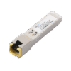 Transceptor Óptico SFP a RJ45 / Auto negociación 10/100/1000 Mbps / Conector RJ45 / 1000BASE-T / Distancia de hasta 100 m.