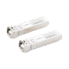 Transceptores Ópticos Bidireccionales SFP+ (Mini-Gbic) / Monomodo 1270 & 1330 nm / 10 Gbps / 10GBASE-BX / Conector LC/UPC Simplex / DDM / Hasta 10 km / 2 Piezas