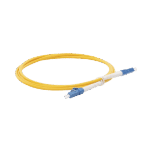 Jumper de Fibra Óptica Monomodo LC/UPC-LC/UPC Simplex de 1 metro, 3mm