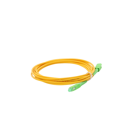 Jumper de Fibra Óptica Monomodo SC/APC-SC/APC Simplex de 2 metros 3mm