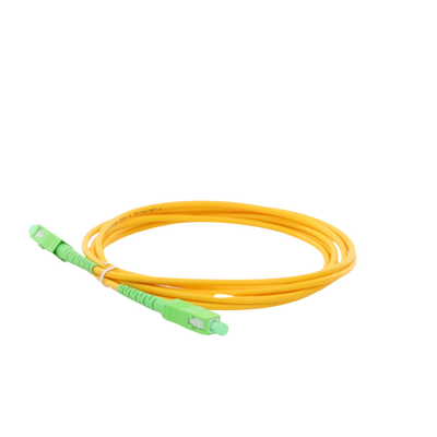 Jumper de Fibra Óptica Monomodo SC/APC-SC/APC Simplex de 3 metros, 3mm